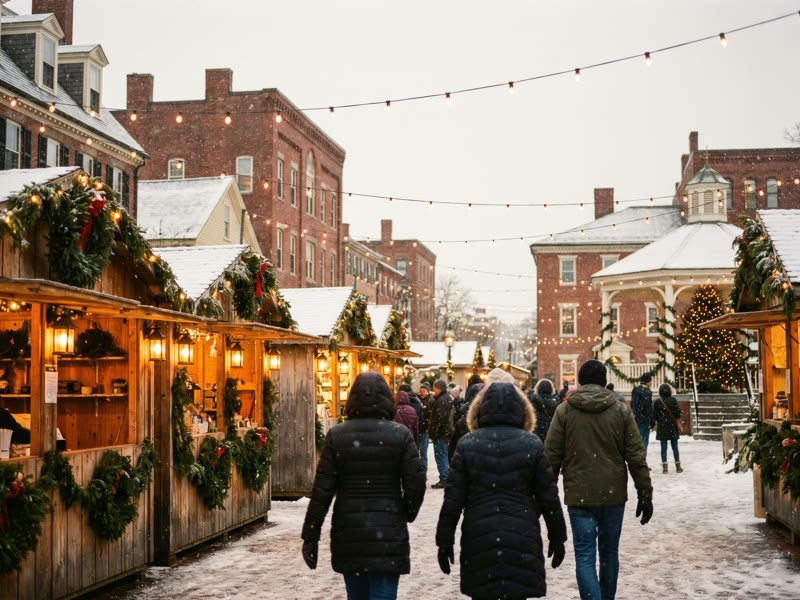 Winter fairs and festivals in Massachusetts